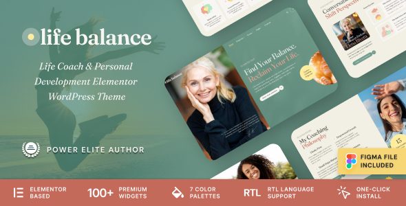 Life Balance ??? Personal Mentor & Lifestyle Coach WordPress Theme