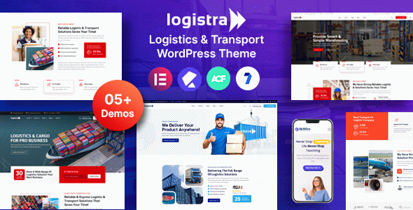 Logistra - Transport & Logistics WordPress Theme