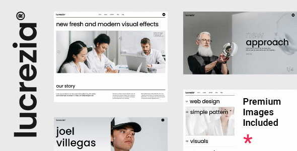 Lucrezia - Creative Agency WordPress Theme