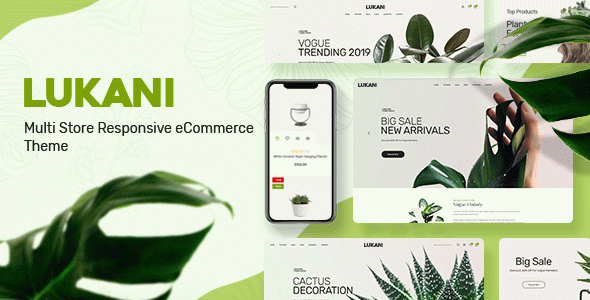 Lukani - Plant Store Theme for WooCommerce WordPress