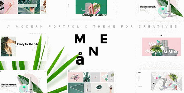 Måne - Creative Portfolio WordPress Theme