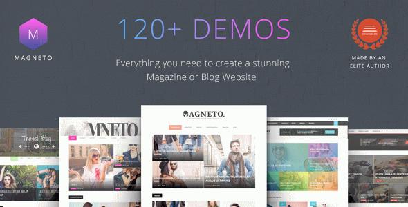 Magneto - ECommerce Newspaper WordPress Theme