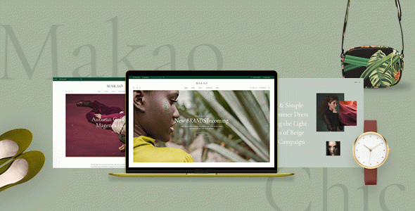 Makao - Fashion Shop WordPress Theme