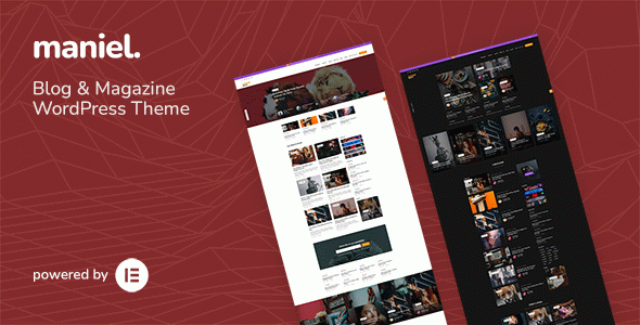 Maniel ??? Blog & Magazine WordPress Theme