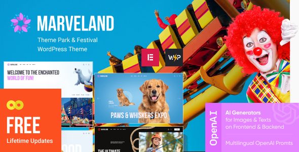 Marveland - Theme Park, Festival & Events WordPress Theme