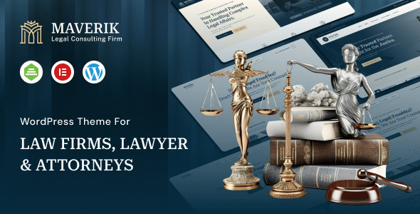 Maverik ??? Law Firms, Lawyer & Attorneys WordPress Theme