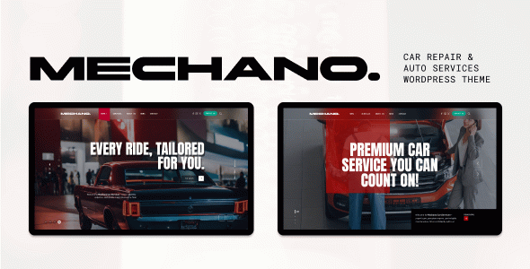 Mechano - Car Repair & Auto Services Theme