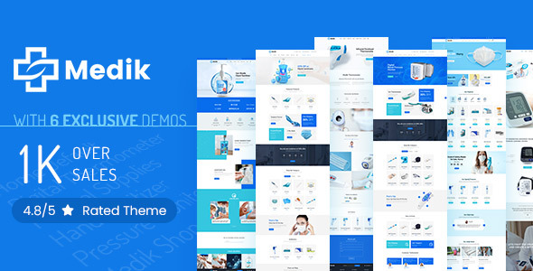 Medik - Medical Shop Theme
