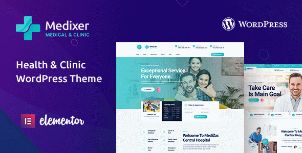 Medixer ??? Medical WordPress Theme