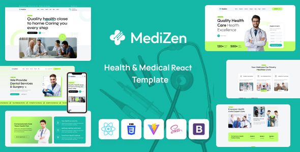 MediZen - Health & Medical React Template