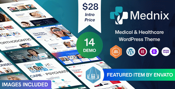 Mednix ??? Medical & Health Clinic WordPress Theme