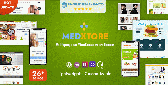 MedXtore ??? Responsive Multipurpose Elementor WooCommerce WordPress Theme