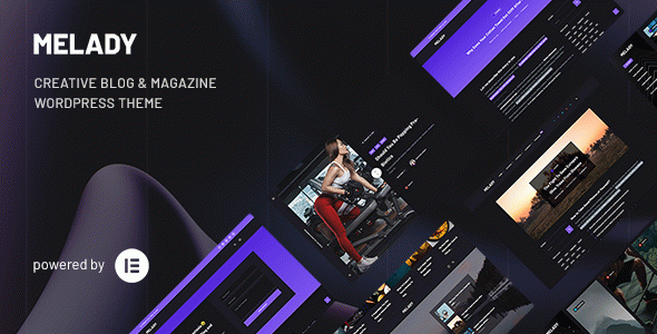 Melady ??? Creative Blog & Magazine WordPress Theme