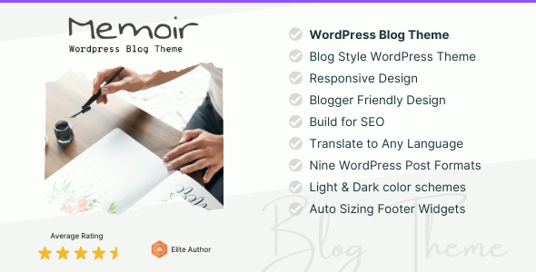 Memoir - Tumblog Style WordPress Theme
