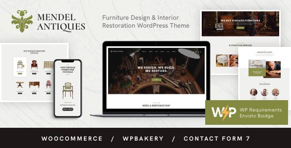 Mendel | Furniture, Furnishing, Interior Design WordPress Theme