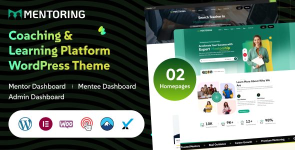 Mentoring - Mentor, Coaching & Tutor Booking WordPress Theme