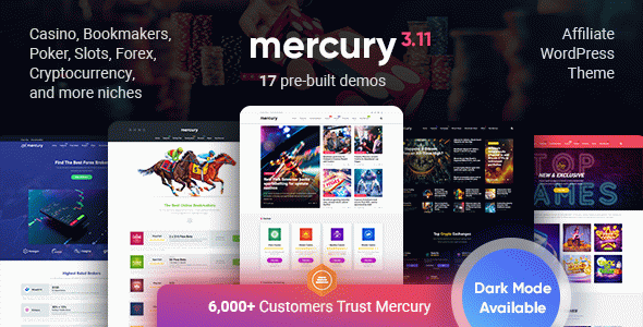 Mercury - Affiliate WordPress Theme