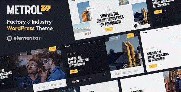 Metrol - Factory WordPress Theme