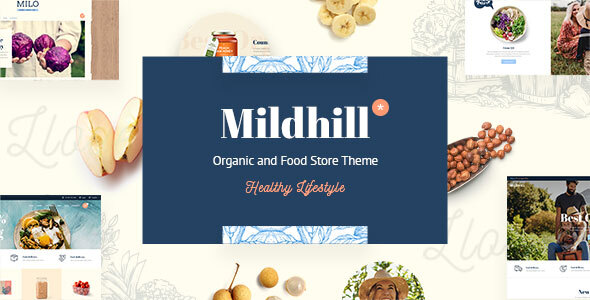 Mildhill - Organic and Food Store WordPress Theme