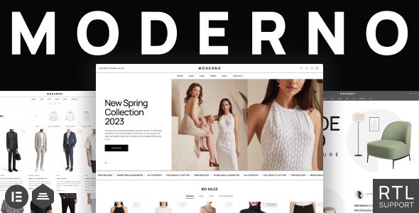 Moderno – Fashion & Clothing, Furniture