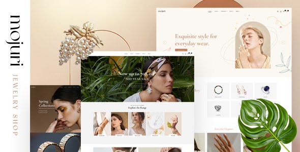 Mojuri – Jewelry Store WooCommerce WordPress Theme with AI