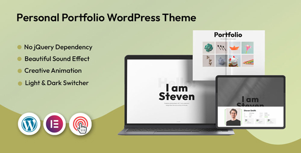 Monji - Personal Portfolio & Resume WordPress Theme