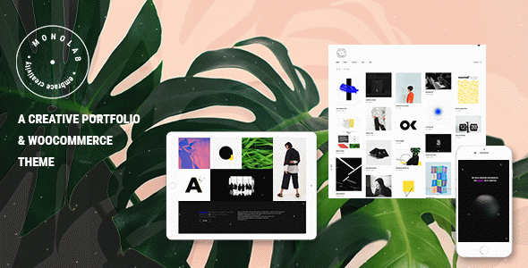 Monolab - Creative Portfolio WordPress Theme