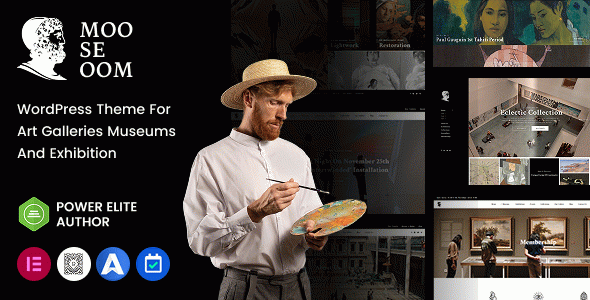 Mooseoom - Art Gallery, Museum & Exhibition WordPress Theme