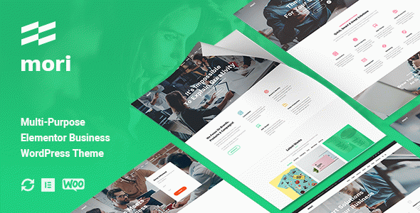 Mori - Business Corporate WordPress Theme