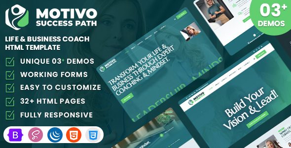 Motivo - Life & Business Coach HTML Template
