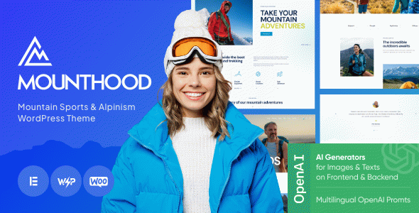 Mounthood | Ski Resort and Snowboard School WordPress Theme