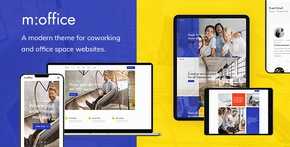 MultiOffice - Coworking Space WordPress Theme