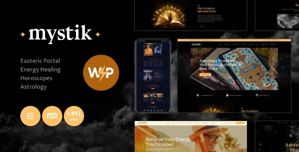 Mystik | Astrology, Esoteric, Horoscope & Numerology WordPress Theme