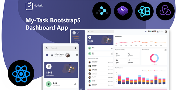 Mytask - React Project Management Admin Template