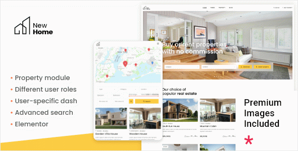 NewHome - Real Estate WordPress Theme