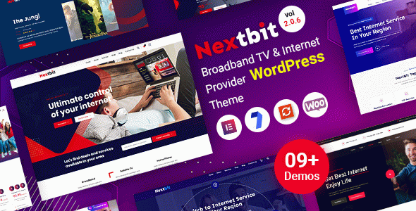 Nextbit - TV & Internet WordPress Theme
