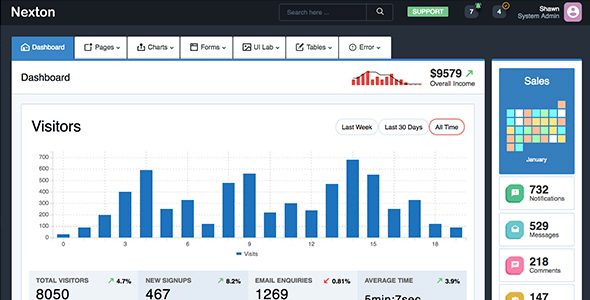 Nexton Admin Dashboard