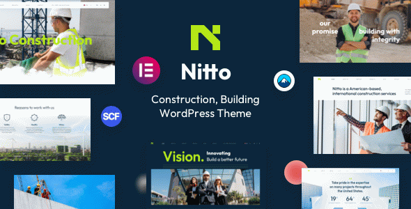 Nitto ??? Building, Construction WordPress Theme