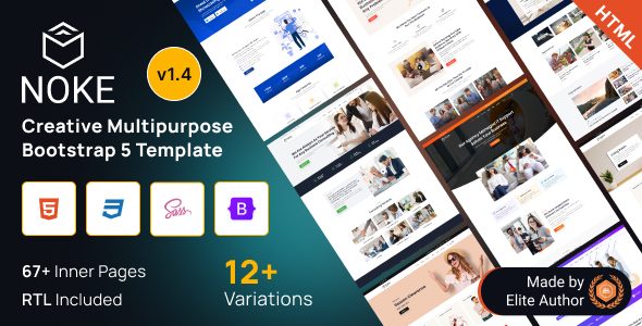 Noke - Creative Multipurpose Bootstrap 5 Template