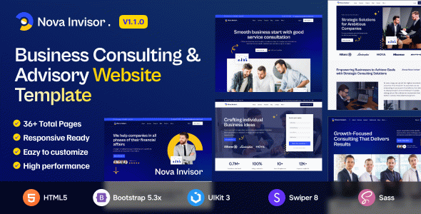 NovaInvisor - Business Consulting & Advisory HTML Template