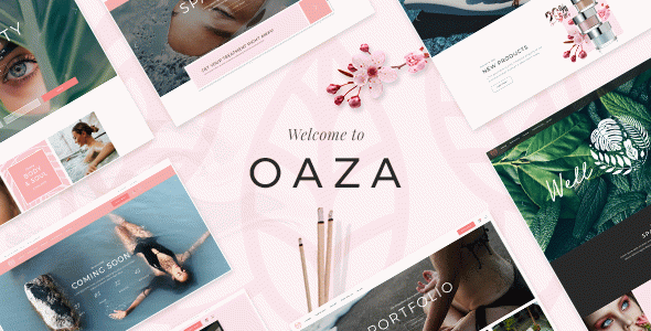 Oaza - Elegant Spa and Wellness WordPress Theme