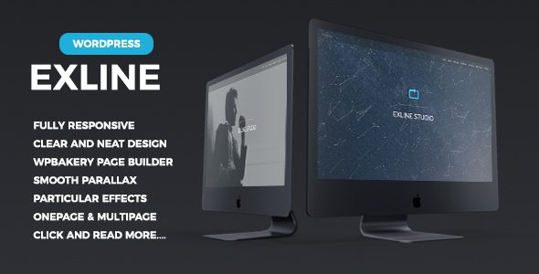 One Page Elementor WordPress Theme | Exline