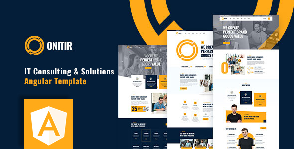 Onitir - IT Solutions Angular Template