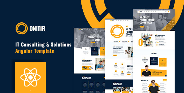 Onitir - IT Solutions & Services React Template