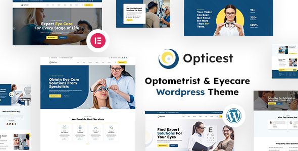 Opticest | Optometrist & Eyecare WordPress Theme