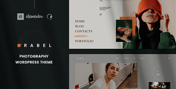 Orabel - Creative Photography WordPress Theme