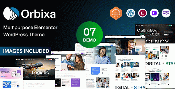 Orbixa ??? Multi-Industry WordPress Theme for Modern Businesses