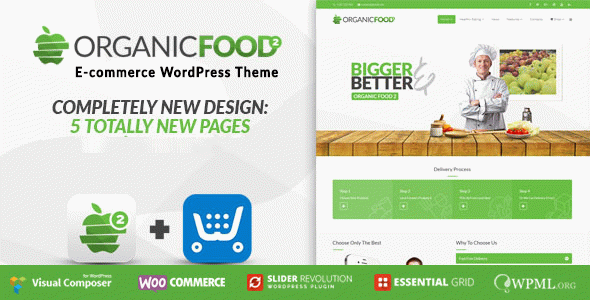 Organic Food | Farm Business Eco WordPress Theme