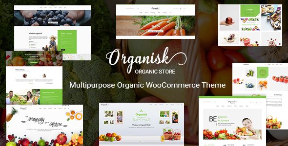Organisk - Multipurpose Organic WooCommerce Theme
