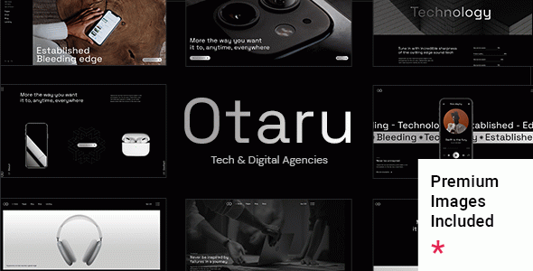 Otaru - Technology & Digital Agency WordPress Theme